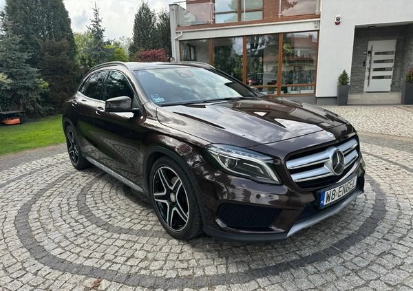 samochody osobowe Mercedes-Benz GLA cena 125000 przebieg: 114280, rok produkcji 2016 z Legionowo